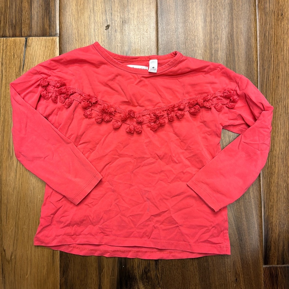 Gently worn long sleeve girls tee